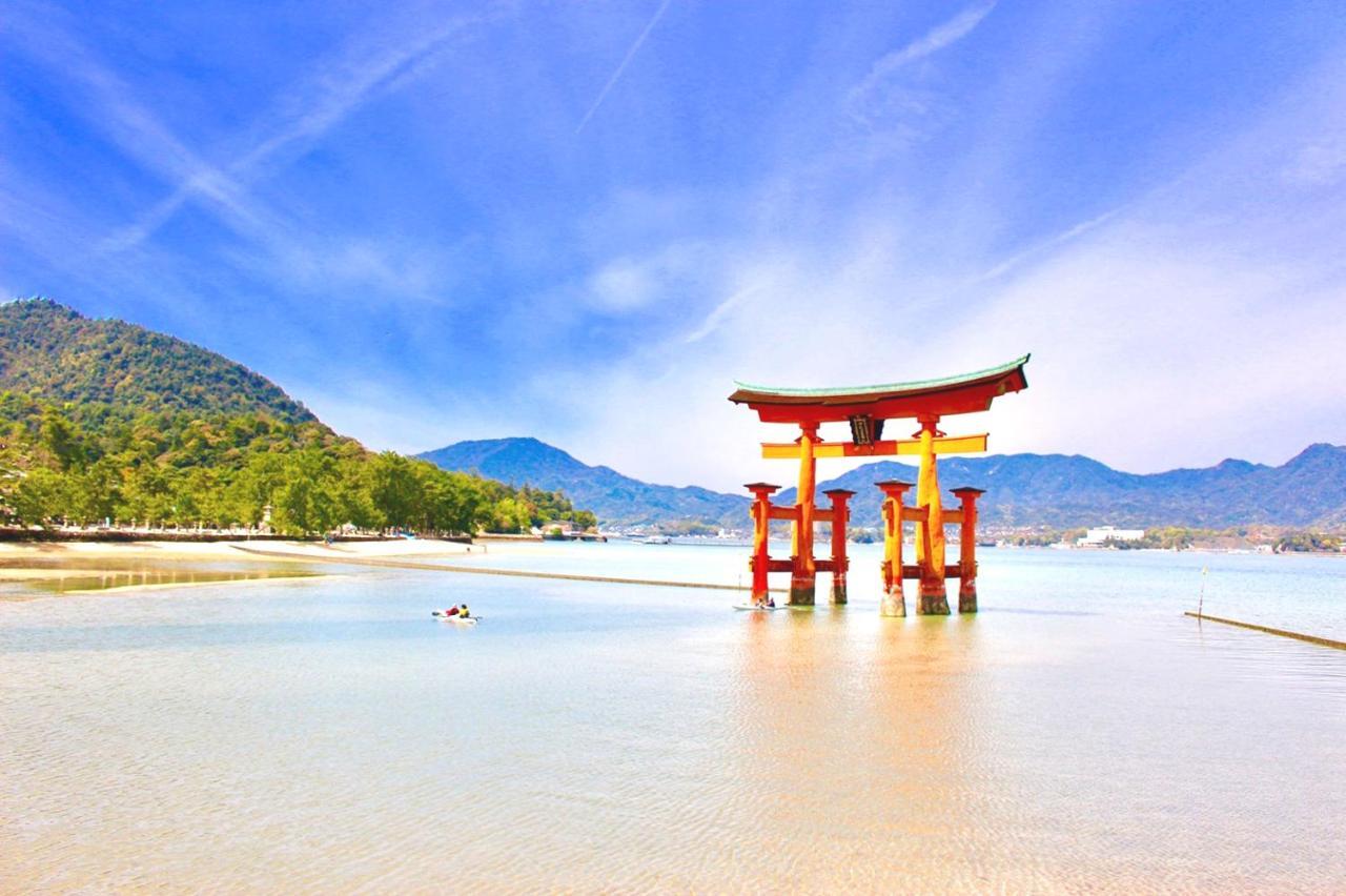Oyado Tsukiusagi Hatsukaichi Exterior foto